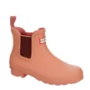Hunter Boots Llc Womens Original Chelsea Rain Boot - Pink
