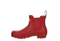 Hunter Boots Llc Womens Original Chelsea Rain Boot - Red -bergfreunde shop US 01 302666 03