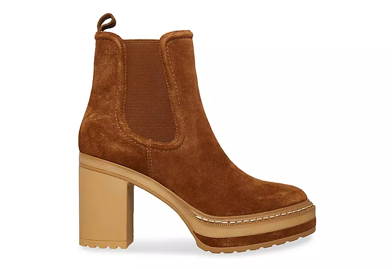 Steve Madden Womens Lexa Chelsea Boot - Brown 2 Steve Madden Womens Lexa Chelsea Boot - Brown - Image 2