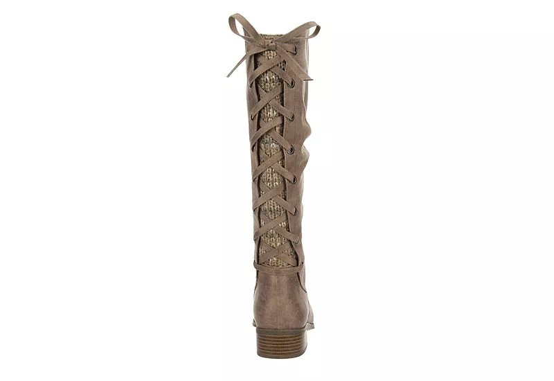 Xappeal Womens Cheyenne Tall Boot - Taupe 5 Xappeal Womens Cheyenne Tall Boot - Taupe - Image 5