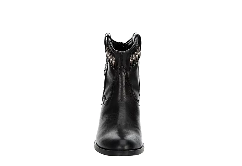 Michael By Michael Shannon Womens Daisy Western Boot - Black 3 Michael By Michael Shannon Womens Daisy Western Boot - Black - Image 3