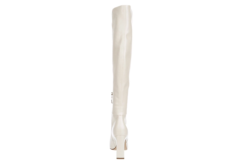 Michael By Michael Shannon Womens Camille Wide Calf Over The Knee Boot - Off White 5 Michael By Michael Shannon Womens Camille Wide Calf Over The Knee Boot - Off White - Image 5
