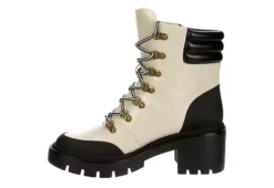 Michael By Michael Shannon Womens Natacha Lace-up Boot - Ivory -bergfreunde shop US 01 302785 03