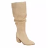 Michael By Michael Shannon Womens Millie Wide Calf Tall Boot - Tan