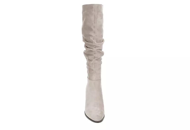 Michael By Michael Shannon Womens Millie Wide Calf Tall Boot - Grey 3 Michael By Michael Shannon Womens Millie Wide Calf Tall Boot - Grey - Image 3