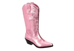 Madden Girl Womens Redford Western Boot - Pink