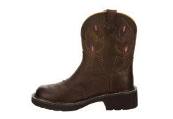 Justin Womens Gemma Western Boot - Dark Brown 10 Justin Womens Gemma Western Boot - Dark Brown -bergfreunde shop US 01 302861 03