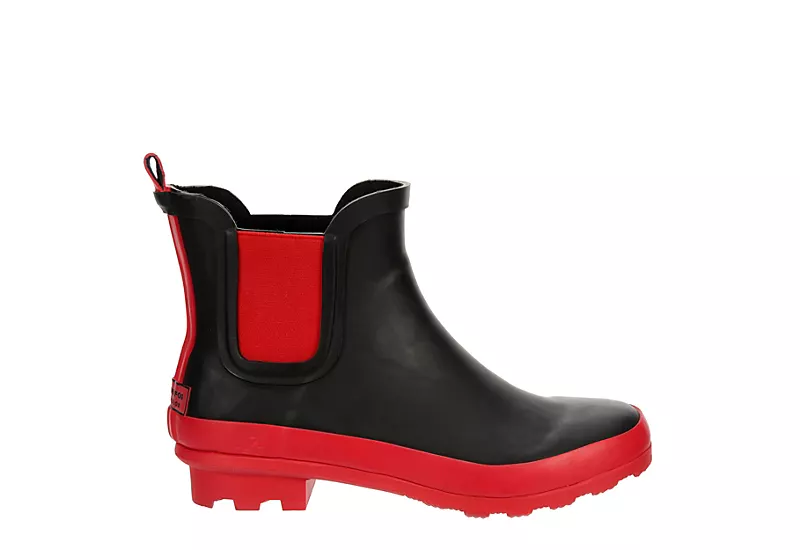 London Fog Womens Wembly Rain Boot - Black 2 London Fog Womens Wembly Rain Boot - Black - Image 2