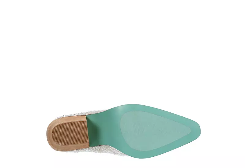 Betsey Johnson Womens Diva Western Boot - White 7 Betsey Johnson Womens Diva Western Boot - White - Image 7