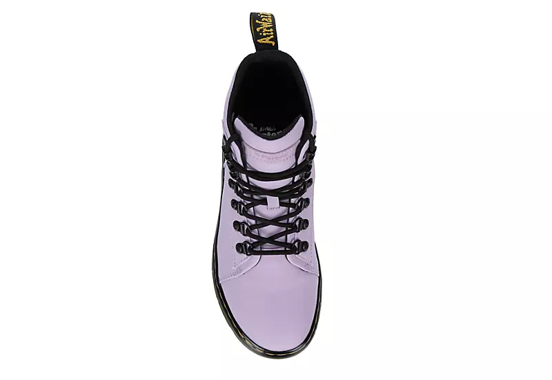 Dr. Martens Dr.martens Womens Combs Nylon Combat Boot - Lilac 6 Dr. Martens Dr.martens Womens Combs Nylon Combat Boot - Lilac - Image 6