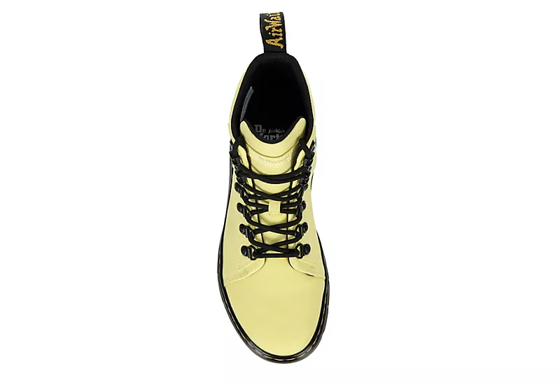 Dr. Martens Dr.martens Womens Combs Nylon Combat Boot - Yellow 6 Dr. Martens Dr.martens Womens Combs Nylon Combat Boot - Yellow - Image 6