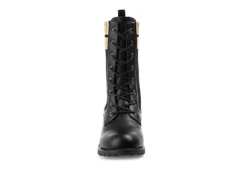 Journee Collection Womens Melei Lace Up Boot - Black -bergfreunde shop US 01 303339 02