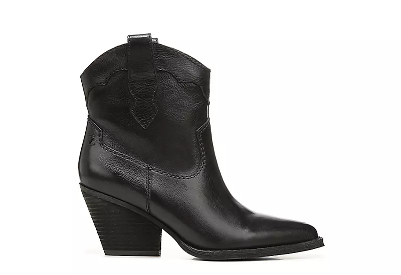 Zodiac Womens Roslyn Western Boot - Black 2 Zodiac Womens Roslyn Western Boot - Black - Image 2