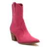 Coconuts Womens Bambi Western Boot - Bright Pink