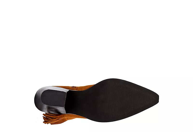 Coconuts Womens Jane Western Ankle Boot - Cognac 7 Coconuts Womens Jane Western Ankle Boot - Cognac - Image 7