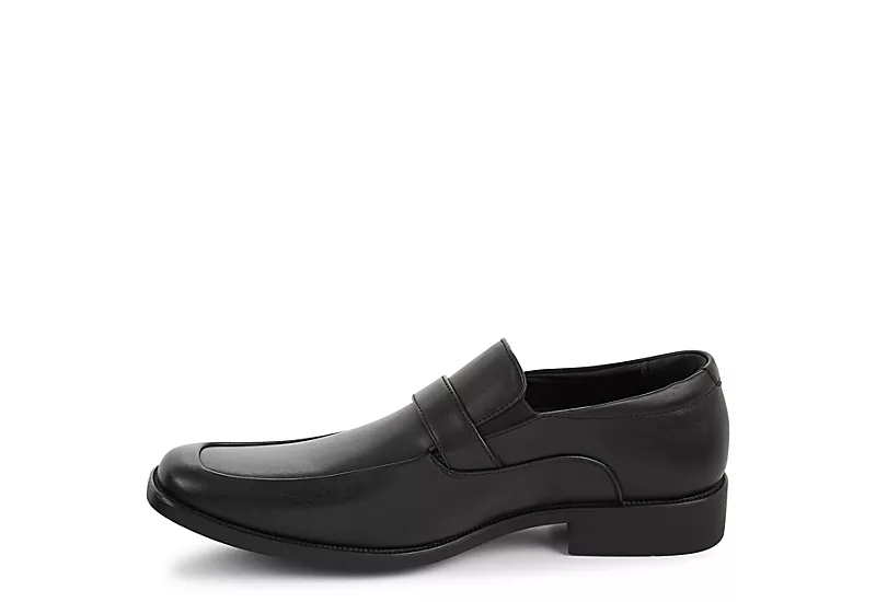 Perry Ellis Mens Oran Slip On Oxford - Black 4 Perry Ellis Mens Oran Slip On Oxford - Black - Image 4