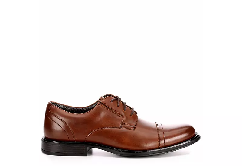 Dockers Mens Garfield Cap Toe Oxford - Tan 2 Dockers Mens Garfield Cap Toe Oxford - Tan - Image 2