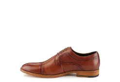 Stacy Adams Mens Dickinson Cap Toe Oxford - Cognac -bergfreunde shop US 01 324056 03
