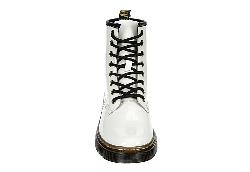 Dr. Martens Dr.martens Womens Zavala Combat Boot - White 3 Dr. Martens Dr.martens Womens Zavala Combat Boot - White - Image 3