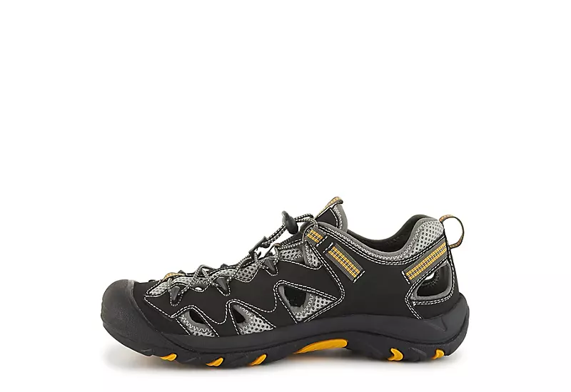 Highland Creek Mens Riptide 2 Outdoor Sandal - Black 4 Highland Creek Mens Riptide 2 Outdoor Sandal - Black - Image 4