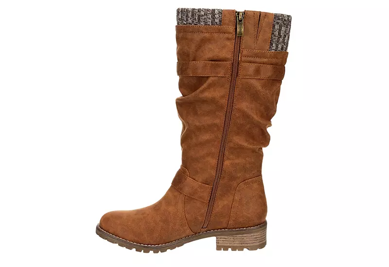 Xappeal Womens Chelsey Tall Boot - Brown 4 Xappeal Womens Chelsey Tall Boot - Brown - Image 4