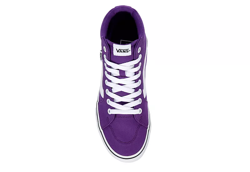 Vans Womens Filmore High Top Sneaker - Purple 6 Vans Womens Filmore High Top Sneaker - Purple - Image 6