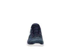 Skechers Womens Summits Slip-ins Running Shoe - Navy -bergfreunde shop US 01 401745 02