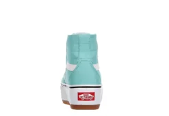 Vans Womens Filmore High Top Tapered Platform Sneaker - Aqua -bergfreunde shop US 01 401766 04