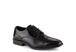 Stacy Adams Mens Waltham Cap Toe Oxford - Black