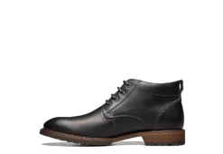 Florsheim Mens Lodge Plain Toe Chukka Boot - Black -bergfreunde shop US 01 500783 03