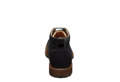 Florsheim Mens Lodge Plain Toe Chukka Boot - Black -bergfreunde shop US 01 500783 04