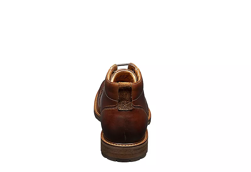 Florsheim Mens Lodge Plain Toe Chukka Boot - Chestnut 5 Florsheim Mens Lodge Plain Toe Chukka Boot - Chestnut - Image 5