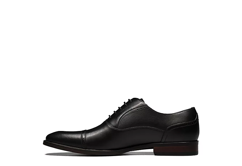 Florsheim Mens Sorrento Cap Toe Oxford - Black 4 Florsheim Mens Sorrento Cap Toe Oxford - Black - Image 4