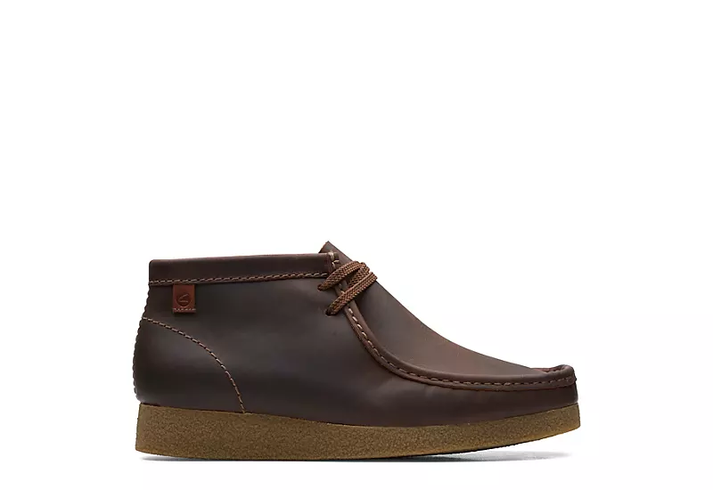 Clarks Mens Shacre Chukka Boot - Brown 2 Clarks Mens Shacre Chukka Boot - Brown - Image 2