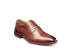 Stacy Adams Mens Maddox Cap Toe Oxford - Cognac