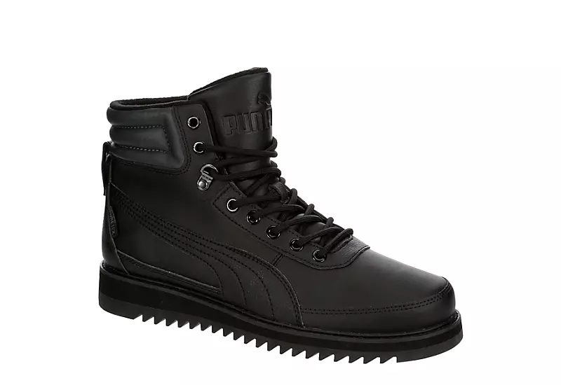 Puma Mens Desierto V2 Lace-up Boot - Black 1 Puma Mens Desierto V2 Lace-up Boot - Black