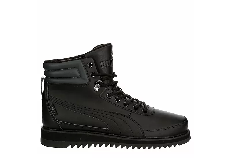 Puma Mens Desierto V2 Lace-up Boot - Black 2 Puma Mens Desierto V2 Lace-up Boot - Black - Image 2
