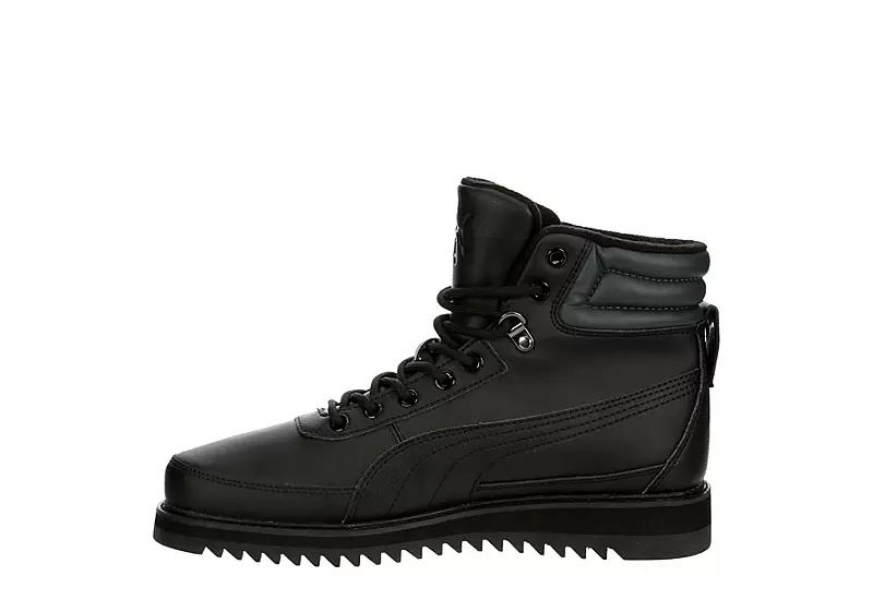 Puma Mens Desierto V2 Lace-up Boot - Black 4 Puma Mens Desierto V2 Lace-up Boot - Black - Image 4