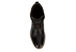 Bullboxer Mens Aldeen Lace-up Boot - Black 12 Bullboxer Mens Aldeen Lace-up Boot - Black -bergfreunde shop US 01 501340 05