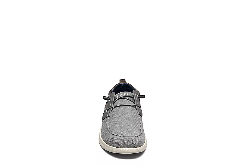 Nunn Bush Mens Brewski Slip On Sneaker - Grey 3 Nunn Bush Mens Brewski Slip On Sneaker - Grey - Image 3