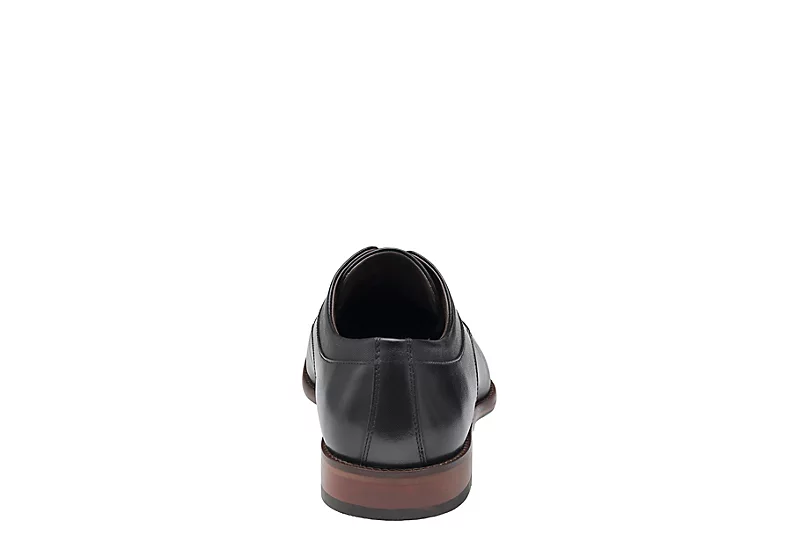 Johnston & Murphy Mens Archer Cap Toe Oxford - Black 4 Johnston & Murphy Mens Archer Cap Toe Oxford - Black - Image 4