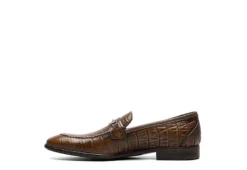 Stacy Adams Mens Ferdinand Moc Toe Slip On Oxford - Cognac -bergfreunde shop US 01 501552 03