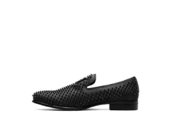 Stacy Adams Mens Sabre Spiked Slip On Oxford - Black -bergfreunde shop US 01 501562 03