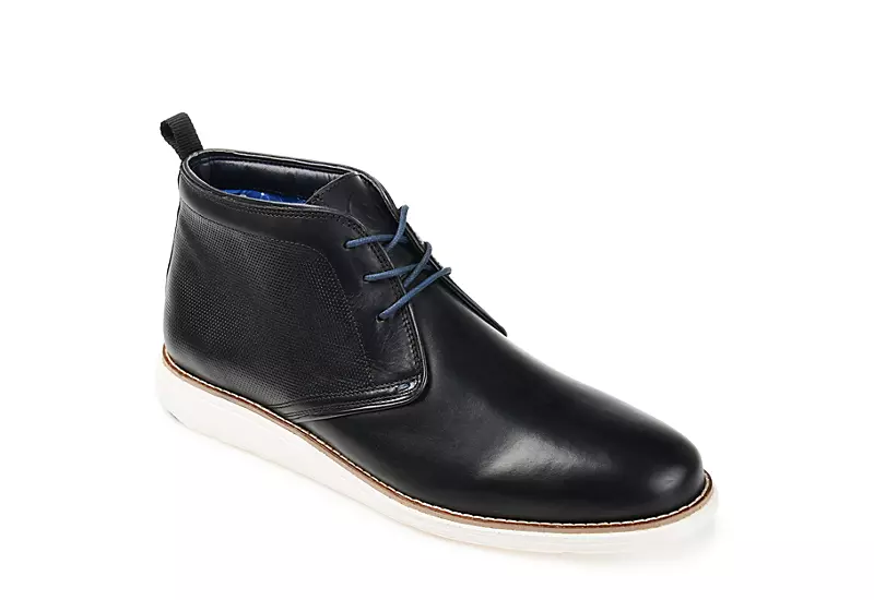 Thomas & Vine Mens Cutler Chukka Boot - Black 1 Thomas & Vine Mens Cutler Chukka Boot - Black