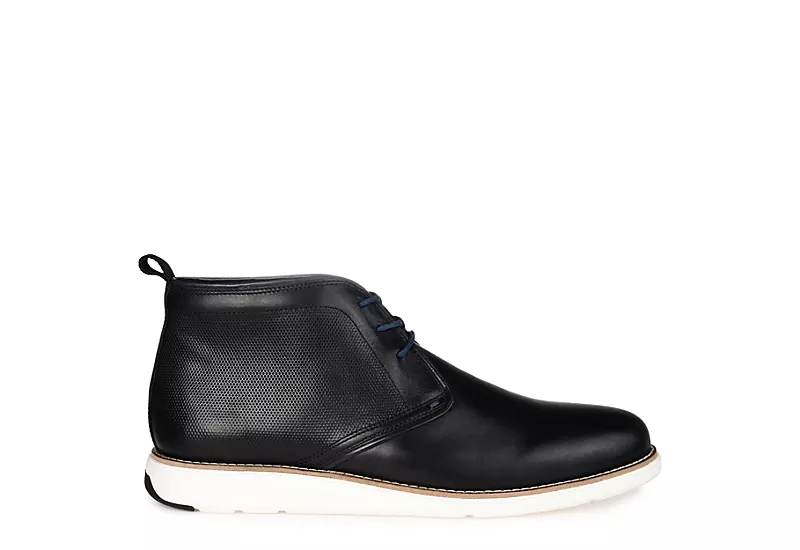Thomas & Vine Mens Cutler Chukka Boot - Black 2 Thomas & Vine Mens Cutler Chukka Boot - Black - Image 2