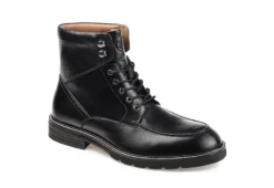 Thomas & Vine Mens Lowry Lace-up Boot - Black