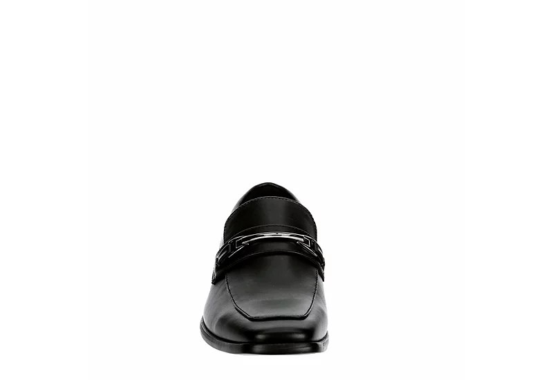 Restoration Mens Matt Slip On Oxford - Black 3 Restoration Mens Matt Slip On Oxford - Black - Image 3