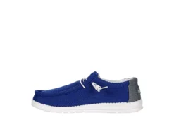 Heydude Mens Wally Slip On Sneaker - Blue 10 Heydude Mens Wally Slip On Sneaker - Blue -bergfreunde shop US 01 501809 03