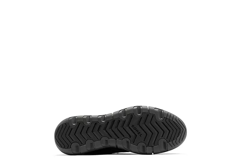 Sorel Mens Explorer Drift Waterproof Chukka Boot - Black 6 Sorel Mens Explorer Drift Waterproof Chukka Boot - Black - Image 6