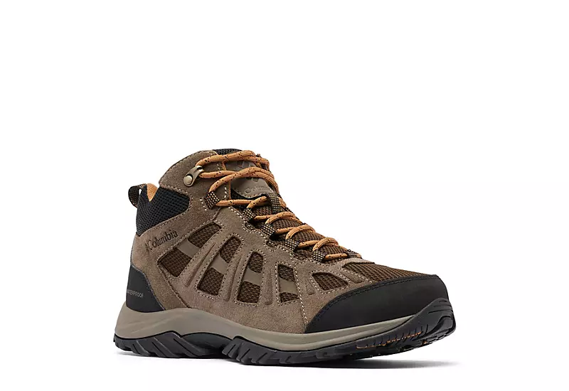 Columbia Mens Redmond Iii Mid Waterproof Hiking Boot - Khaki 1 Columbia Mens Redmond Iii Mid Waterproof Hiking Boot - Khaki